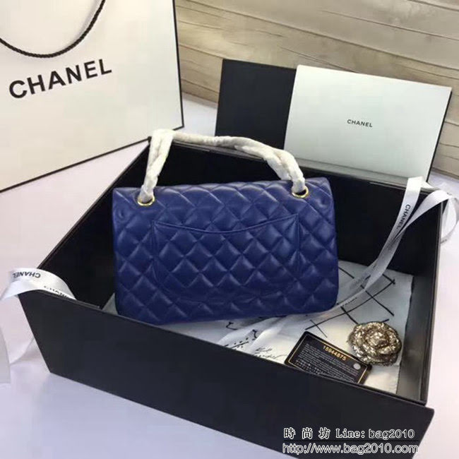 香奈兒CHANEL 原單精品升級版A1112進口小羊皮 金銀鏈條單肩斜挎包 DSC1416